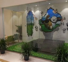 墻體彩繪 以高清圖片為媒介的藝術創新與實踐